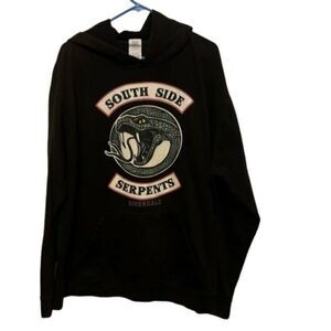 Riverdale South Side Serpents Size 3XL Black Hoodie